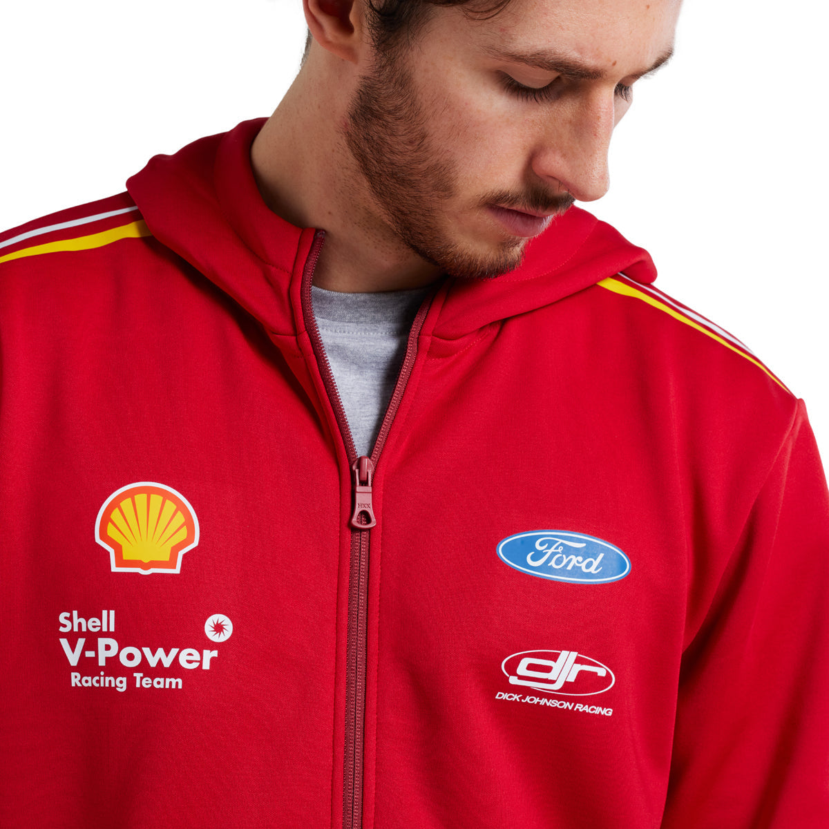 Shell V-Power Racing Team Men's Zip Hoodie